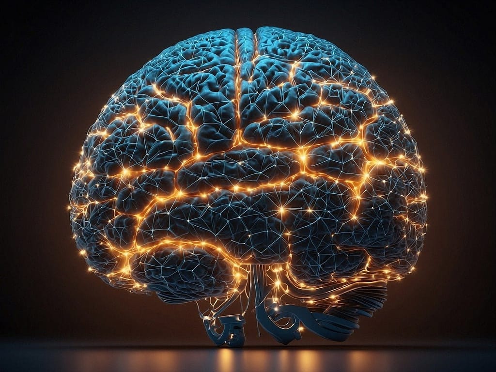 Cerebro humano generado por IA